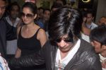 Shahrukh Khan, Katrina Kaif snapped at airport arrival in Mumbai on 27th March 2012 (14).jpg